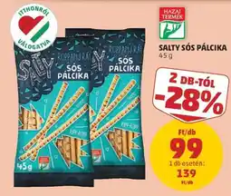 PENNY SALTY SÓS PÁLCIKA ajánlat