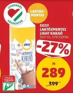 PENNY Sissy Laktózmentes Light Kakaó ajánlat