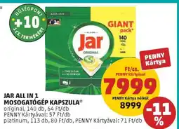 PENNY Jar All in 1 Mosogatógép Kapszula ajánlat