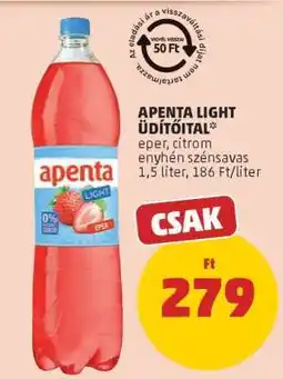 PENNY Apenta Light Üdítőital ajánlat