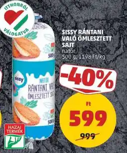 PENNY Sissy Rántani Való Ömlesztett Sajt ajánlat