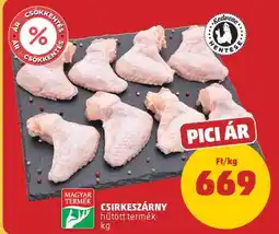 PENNY Csirkeszárny ajánlat