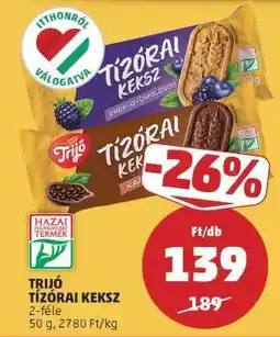 PENNY Trijó Tízórai Keksz ajánlat