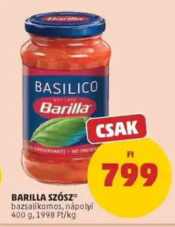 PENNY Barilla Szósz ajánlat