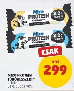 PENNY Mizo PROTE!N túródesszert ajánlat