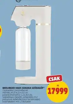 PENNY BERLINGER HAUS SAHARA SZÓDAGÉP ajánlat