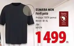Lidl ESMARA MEN ajánlat