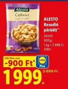 Lidl ALESTO Kesudió pörkölt ajánlat