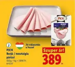Lidl Pick ajánlat