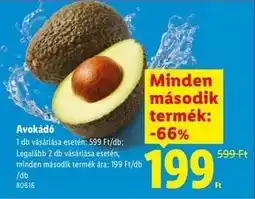 Lidl Avokádó ajánlat