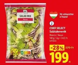 Lidl CHEF SELECT Salátakeverék ajánlat