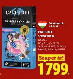 Lidl CAFE FREI ajánlat