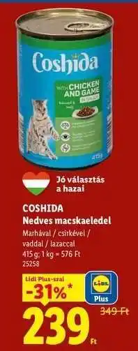 Lidl COSHIDA ajánlat