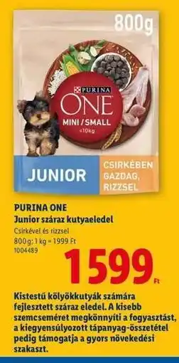 Lidl PURINA ONE ajánlat