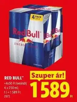 Lidl Red Bull ajánlat