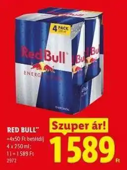 Lidl Red Bull ajánlat