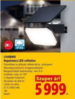 Lidl LIVARNO ajánlat
