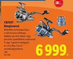 Lidl CRIVIT Horgászorsó ajánlat