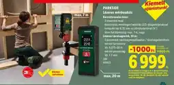 Lidl PARKSIDE Lézeres mérőeszköz ajánlat