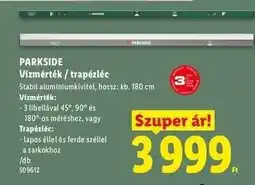 Lidl PARKSIDE ajánlat