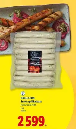 Lidl GRILL&FUN ajánlat