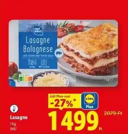Lidl Lasagne ajánlat