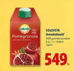 Lidl Solevita Gránátalmalé ajánlat