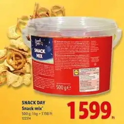 Lidl SNACK DAY ajánlat