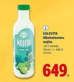 Lidl SOLEVITA Alkoholmentes Mojito ajánlat