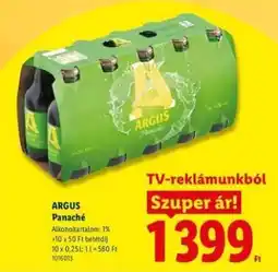 Lidl ARGUS Panaché ajánlat