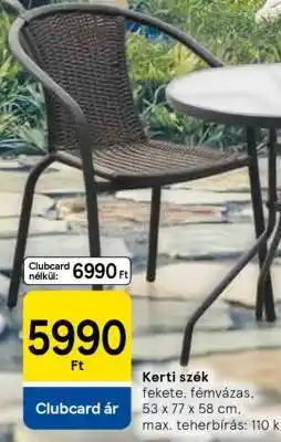 Tesco Kerti szék ajánlat