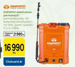 Tesco Daewoo elektromos permetező ajánlat
