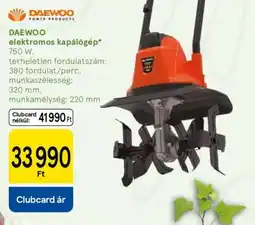 Tesco Daewoo elektromos kapálógép ajánlat