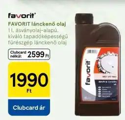 Tesco Favorit lánckenő olaj ajánlat
