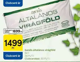 Tesco Sandis általános virágföld ajánlat