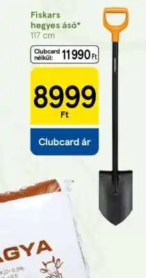 Tesco Fiskars hegyes ásó ajánlat
