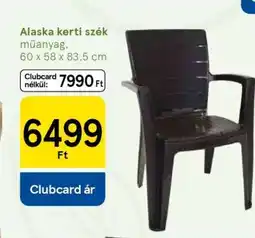 Tesco Alaska kerti szék ajánlat
