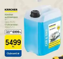 Tesco Kärcher autósampon ajánlat