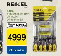 Tesco Reikel csavarhúzókészlet ajánlat