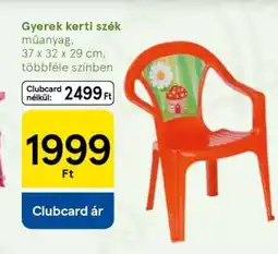 Tesco Gyerek kerti szék ajánlat