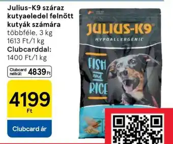 Julius-K9 száraz kutyaeledel felnőtt kutyák számára