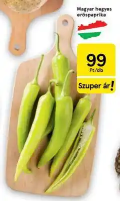 Tesco Magyar hegyes erőspaprika ajánlat