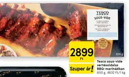 Tesco Tesco sous-vide sertésoldalas BBQ-marinádban ajánlat