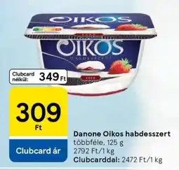 Tesco Danone Oikos habdesszert ajánlat