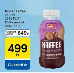 Tesco Müller Kaffee ajánlat