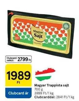 Tesco Magyar Trappista Sajt ajánlat