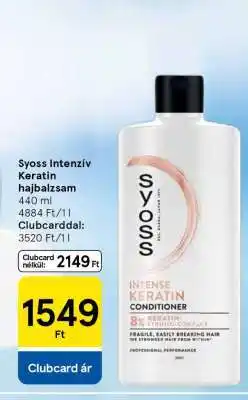 Tesco Syoss Intenzív Keratin hajbalzsam ajánlat