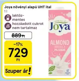 Tesco Joya növényi alapú UHT ital ajánlat