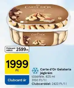 Tesco Carte d'Or Gelateria jégkrém ajánlat