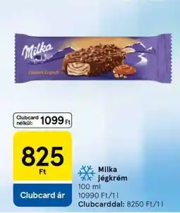 Tesco MILKA Jégkrém ajánlat
